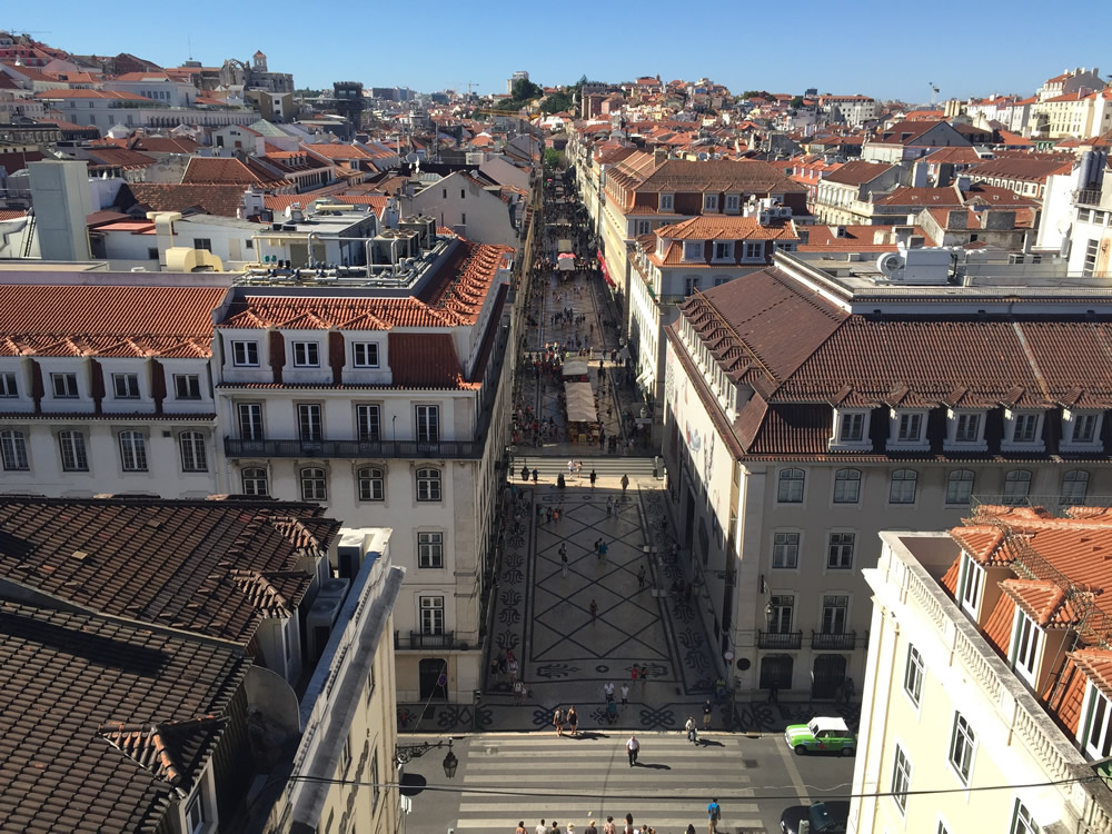 Bild: Blick auf Lissabon